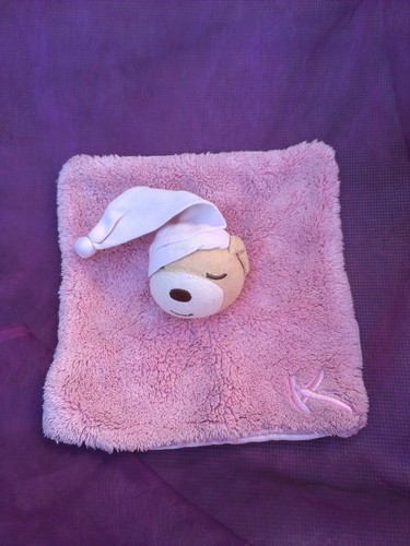 Doudou plat carre ours - , k