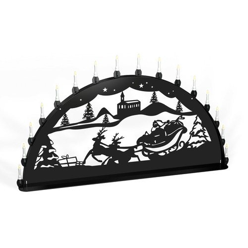 Arc lumineux père noël - arc,