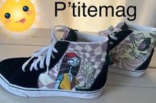 Baskets hautes Vans Disney. L’étrange Noël de monsieur Jack taille 41 Sally & J