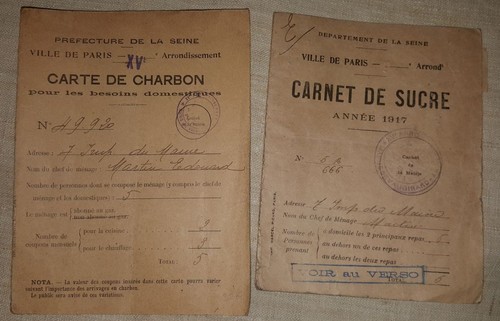 Ticket rationnement - de,