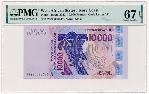 Billet 000 francs 2022 pmg - 2022,