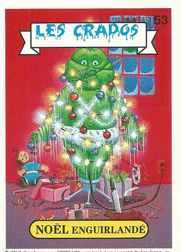 Carte les crados noël - carte,