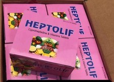 heptolif vitamine B3. Cartons de 50 boîtes, gain de poids