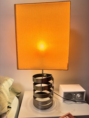 Lampe table acier - lampe, de