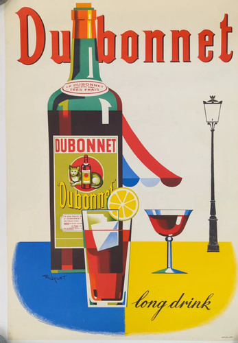 Affiche poster dubonnet - affiche,