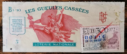 Billet loterie nationale - de,