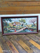 Canevas fini, Décor Bucolique