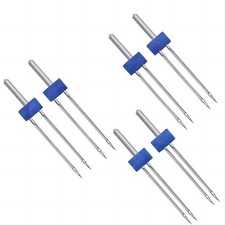 6 Pièces Aiguille Double