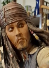 Superbe LOT 2 Figurines Jack Sparrow Pirates des Caraïbes NECA 2004, Neca 2007 