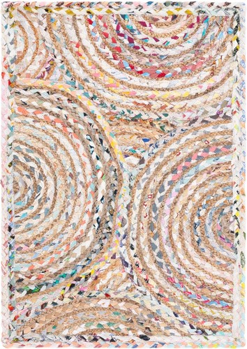 Tapis 100 coton jute - coton,