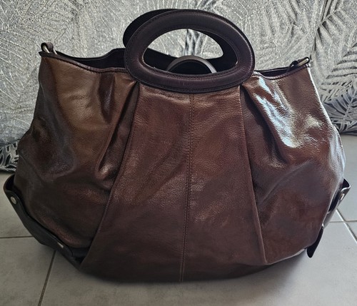 Sac main marni cuir - marni,