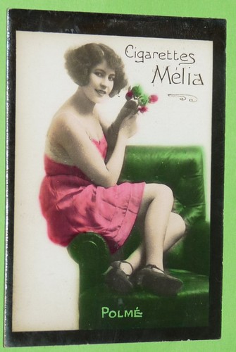 Photo 1910 cigarettes card - photo,