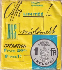 2 paires de bas nylon