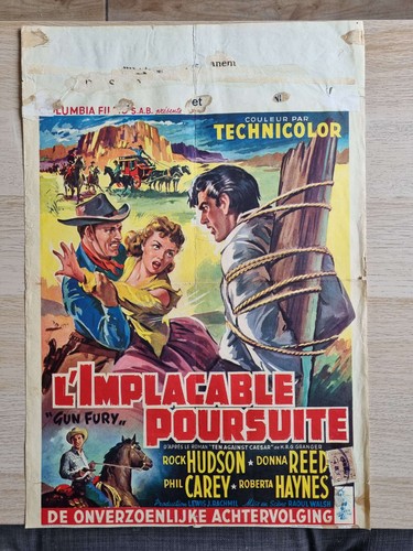Affiche ancienne cinéma - , belge