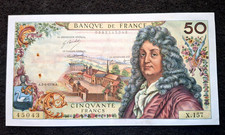 JOLI 50 FRANCS RACINE DU 2-4-1970, belle Qualité.