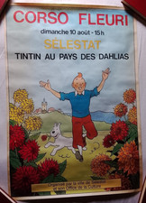 Tintin pays des dahlias - tintin,