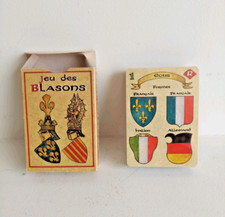 Collection 54 Cartes À Jouer DUSSERRE - Jeu des Blasons - Série Jumelage