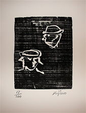 Ladislas Kijno Gravure signée Art Abstrait École de Nice Verlaine Raimbaut art