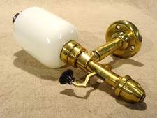 Ancien distributeur de savon mural Lisodis US Pat 1906  administration école ...