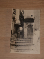 [ALGER] Carte postale manuscrite Pierre Farrey (peintre) à  Mme Lévy-Kron 1932