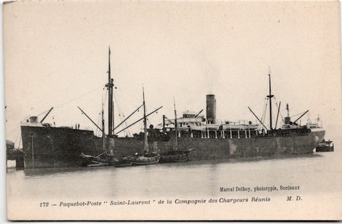 Carte postale bateau boat - postale, /