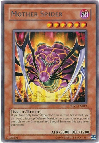 Yugioh spider deck - spider,