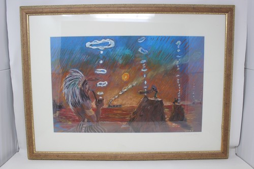 Tableau signé catry - tableau,