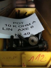 Potentiomètre Pot Potentiometer 10 K ohm Lin  axe 6    P.N49