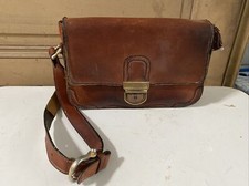 Ancien Sac Besace En Cuir Femme Sac A Main Vintage