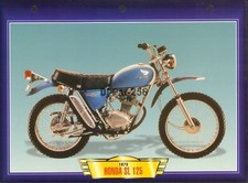 Fiche Moto : HONDA SL 125