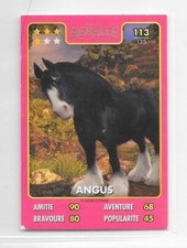 Carte Auchan - Héros Disney Pixar - Rebelle - N°113 - Angus