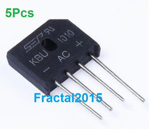 5pcs kbu1010 10a 1000v - kbu1010,