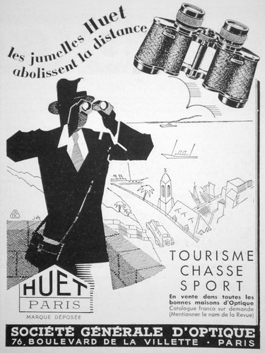 Publicité jumelles huet - publicitÉ,