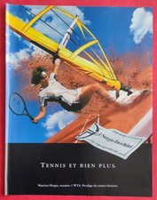 Publicité de presse: Vêtements Sport Tennis Martina HINGIS Sergio TACCHINI 1998