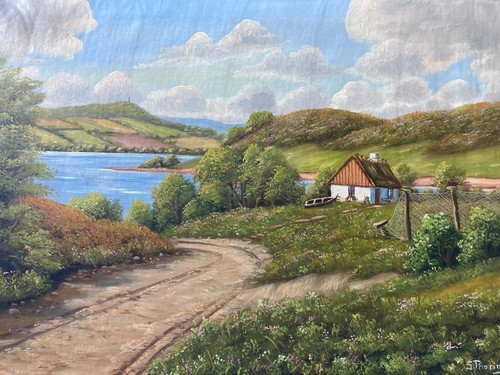 Tableau huile impressionniste - tableau,