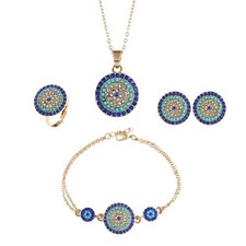 1 ensemble collier boucles