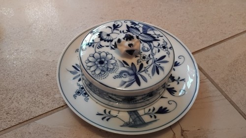 Beurrier ancien porcelaine - ancien,