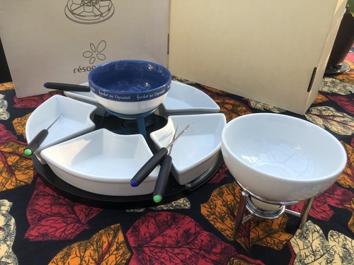 Service fondue chocolat - service,
