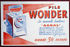 BUVARD - PILE WONDER LANTERNE