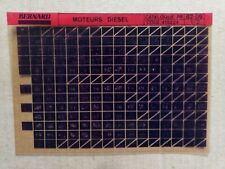 Microfiche BERNARD MOTEURS DIESEL CATALOGUE PR  CODE 419224  82-09  1/2.