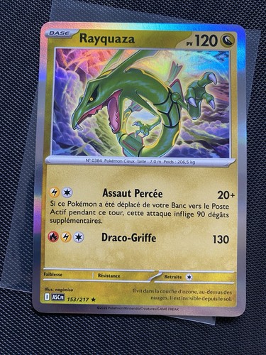 Carte pokémon rayquaza - carte,