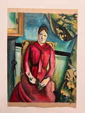 PAUL CEZANNE Dessin sur papier