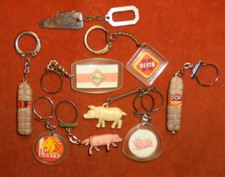 Porte-clés lot x 9 COCHON