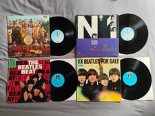 Lot de vinyles THE BEATLES 