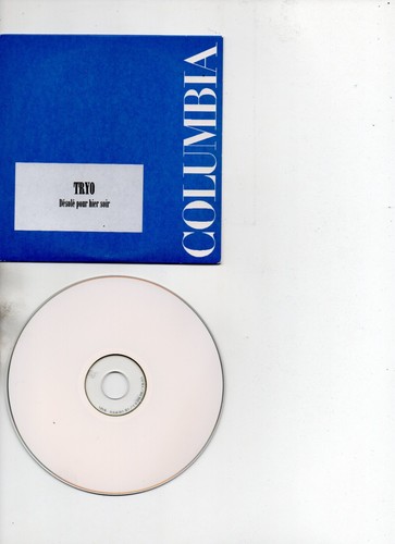 Tryo rare promo - desole, pour
