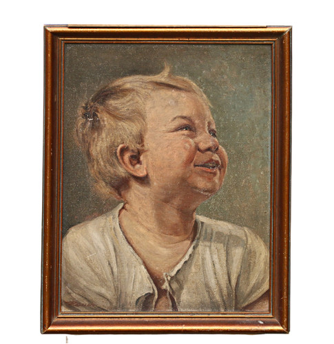 Huile sur toile carton signé - sur, toile/carton