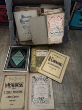 partitions anciennes Violon, 11kg