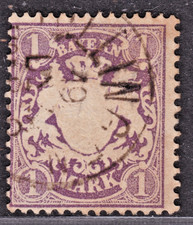 TIMBRE 1911 ALLEMAGNE/ BAVIERE