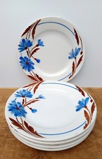 Assiettes à dessert anciennes