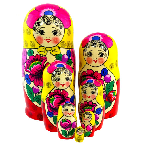 Poupée russe classique ps - russe, 7
